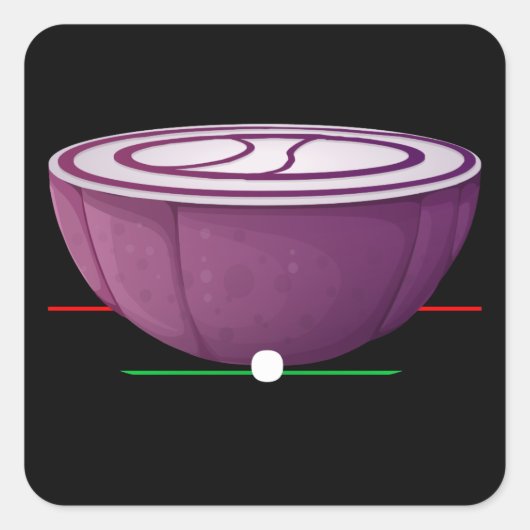 グリッチ家具サイドタブルオニオンサイドテーブル スクエアシール (正面)