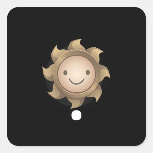 グリッチ家具サンウォールランプ スクエアシール (正面)