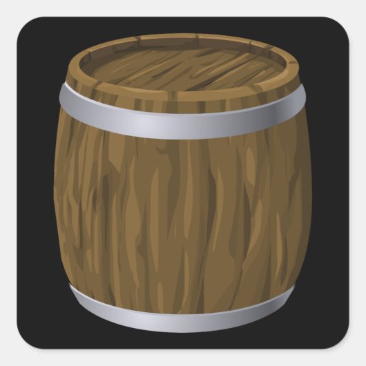 グリッチ家具バッグキャビネットのバレル スクエアシール (正面)