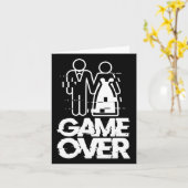 グリッチ新郎新婦おもしろいの結婚試合 カード (黄色い花)