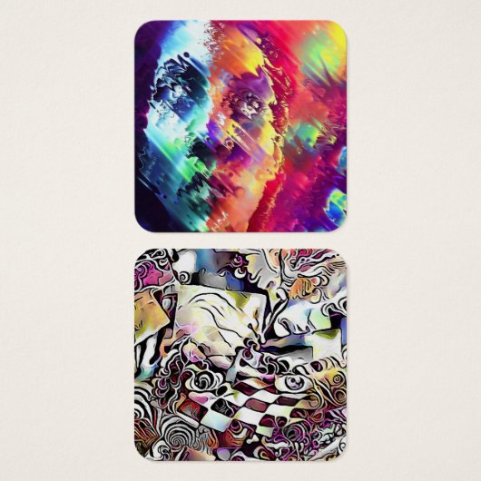 グリッチ視覚 (正面&裏面)