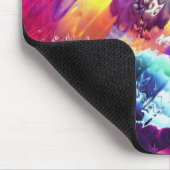 グリッチ視覚 マウスパッド (コーナー)