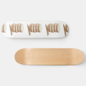 グリッチ食品適正米 スケートボード (横)