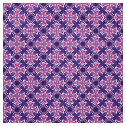 グリッチ2ブルーマゼンタ家具生地 ファブリック (見本)