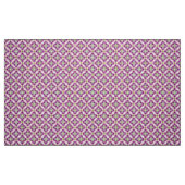 グリッチ2紫ブラウンホワイト家具生地 ファブリック (ファットクウォーター)