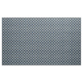 グリッチ2青い白い家具生地 ファブリック (ヤード)