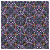 グリッチ2 Midnight Blue Star Pattern Fabric ファブリック (クローズアップ)
