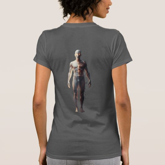 グリッチEs Re JuSt EaLiTyのEastEr eGgS Tシャツ (裏面)