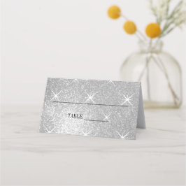 グリッツとグラムのカスタムウェディングテーブル座席表 プレイスカード