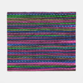 グリッツとグラム フリースブランケット (正面(横))