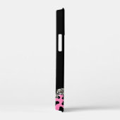 グリッツィピンクジャガープリントiPhone Case-Mate iPhoneケース (裏面 / 右)