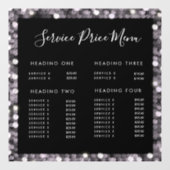 グリッツィー グラム ビジネス 価格リスト ガラス ウィンドウサイン (シート)