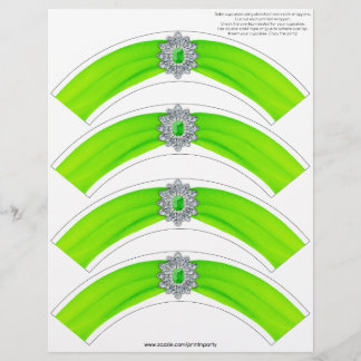 グリッツ&グラムカップケーキラップ – ライム