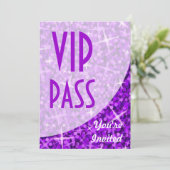 グリッツ パープルカーブ "VIPパス" 招待状 (スタンド正面)