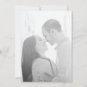 グリッツ フェイクグリッター Save The Date カード (裏面)