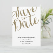 グリッツ フェイク グリッター Save The Date 発表カード セーブザデート (スタンド正面)