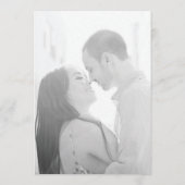 グリッツ フェイク グリッター Save The Date 発表カード セーブザデート (裏面)