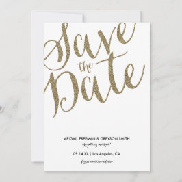 グリッツ フェイク グリッター Save The Date 発表カード セーブザデート