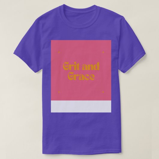 グリットとグレース Tシャツ (デザイン正面)