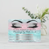 グリットラッシュグレーメイクアップアーティスト証明書ギフト (スタンド正面)