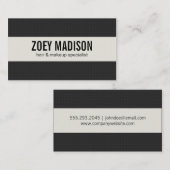 グリッドとスケールパターン 名刺 (正面/裏面)