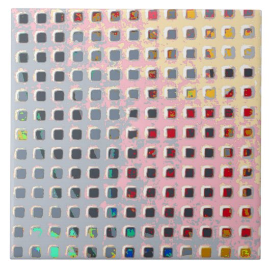 グリッドの色 タイル (正面)