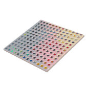 グリッドの色 タイル (側面)