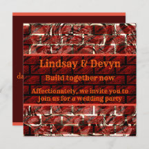 グリッドまたはレンガ効果の赤いステンドマークまたはスクラッチ