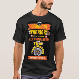 グリッドアイアンの獣たちを解き放て: 裏面をカスタマイズ Tシャツ