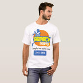 グリッドアイアン・グラント! カスタマイズ可能キャプション Tシャツ (正面フル)