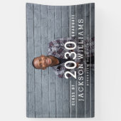 グリッドカッコいい編集可能カラー卒業バナー 横断幕 (縦)