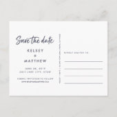 グリッドコラージュ |写真の日付の保存 案内ポストカード (裏面)