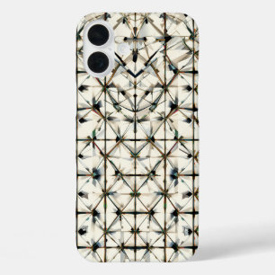 グリッドデザインケース iPhone 16 PLUSケース