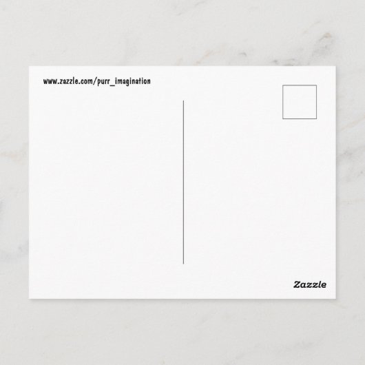 グリッドポストカードのキャンパートレーラー ポストカード (裏面)