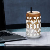 グリッドモダンオーバーレイガラス | テックスタイルカップ ガラス缶