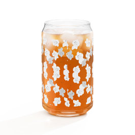 グリッドモダンオーバーレイガラス | テックスタイルカップ ガラス缶