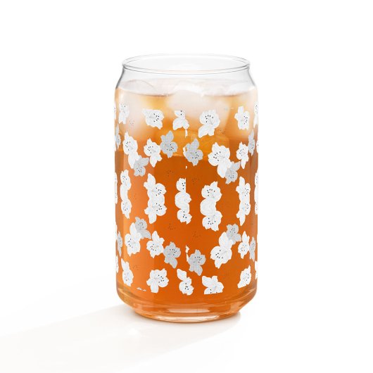 グリッドモダンオーバーレイガラス | テックスタイルカップ ガラス缶