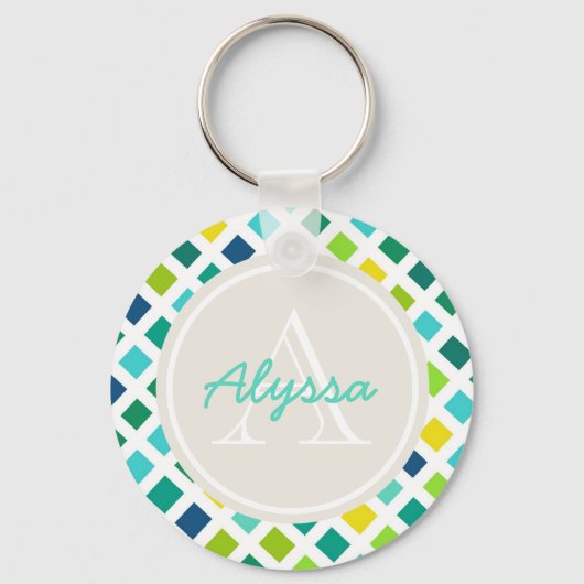 グリッド上 キーホルダー (正面)