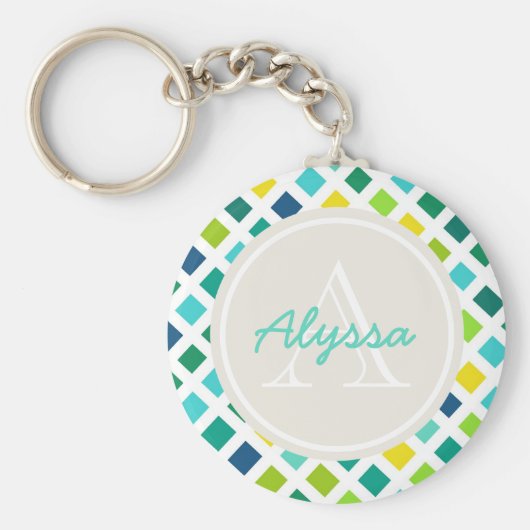 グリッド上 キーホルダー (正面)