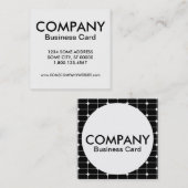 グリッド会社カード スクエア名刺 (正面/裏面)