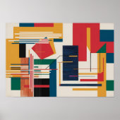 グリッド割り込み ポスター (正面)