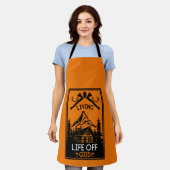 グリッド外の寿命 エプロン (着用した状態)