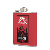 グリッド外の寿命 フラスク (左)