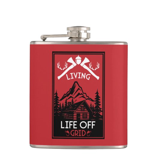 グリッド外の寿命 フラスク (正面)