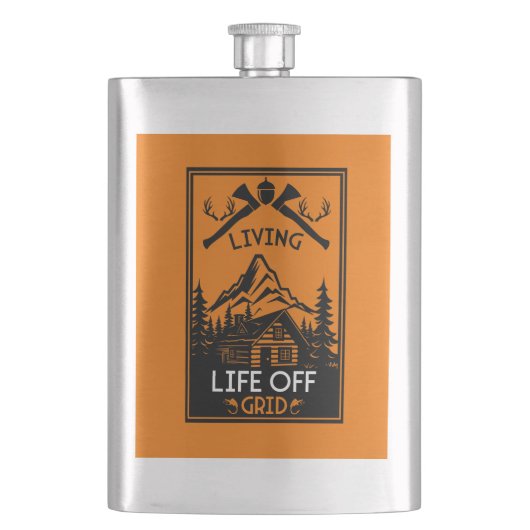 グリッド外の寿命 フラスク (正面)