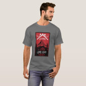 グリッド外の寿命 Tシャツ (正面フル)