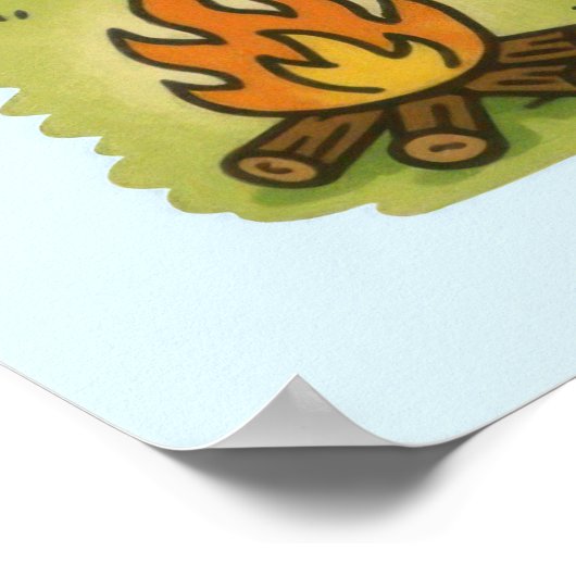 グリッド外 ポスター (角)