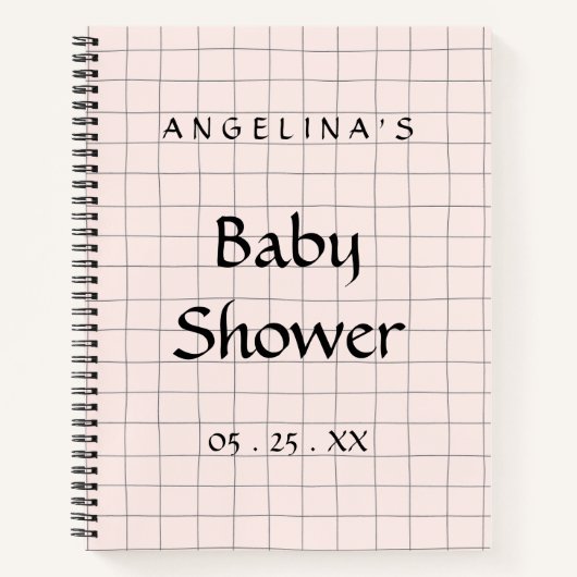 グリッド線 ノートブック (正面)