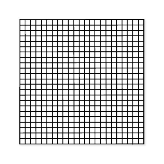 グリッド ラバースタンプ (インプリント)