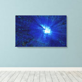 グリッド(2016) キャンバスプリント (インサイチュ (ウッドフロア))